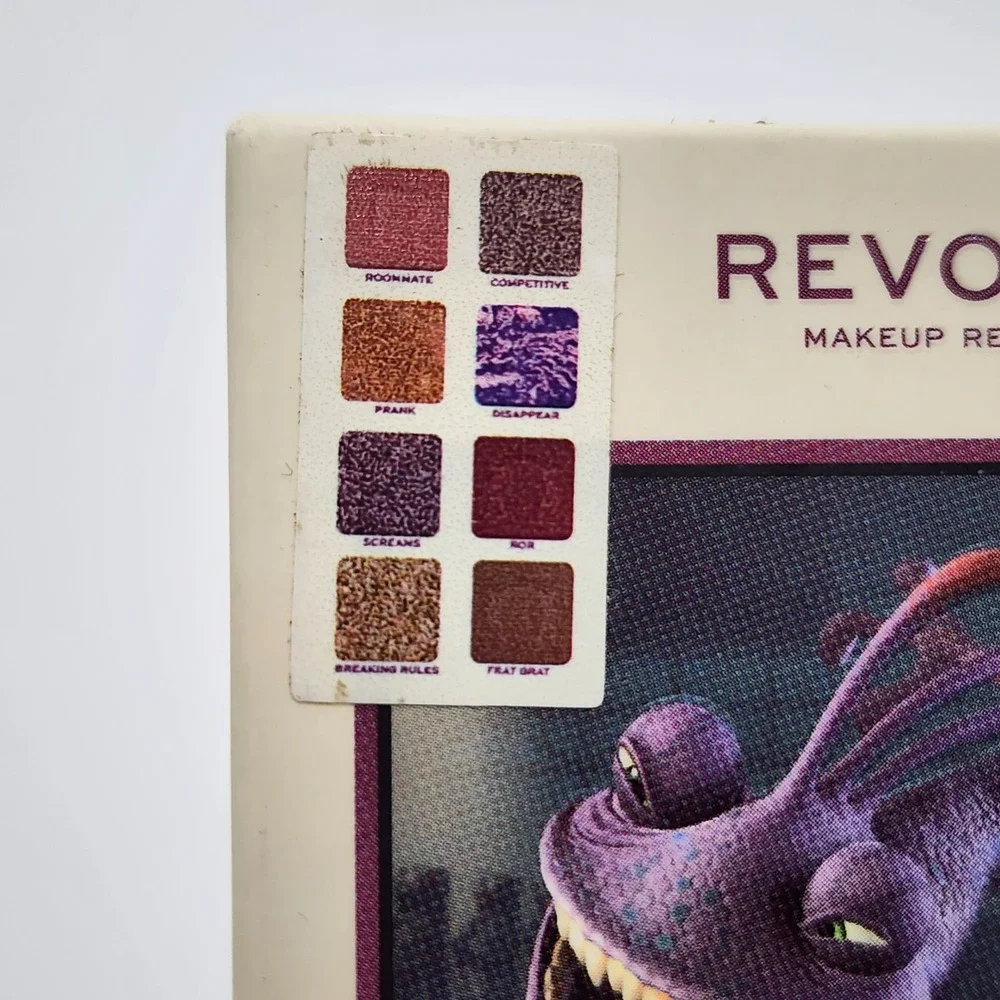 Revolution Disney Monsters University Scarer Randall Boggs Eyeshadow Palette New